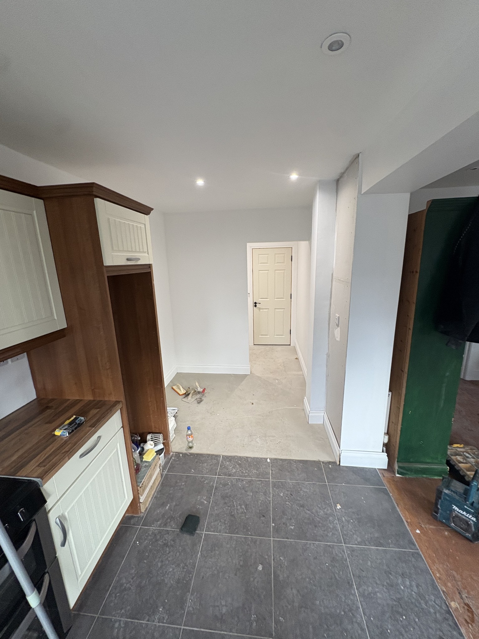 Kitchen and laundry after complete renovation East Cork